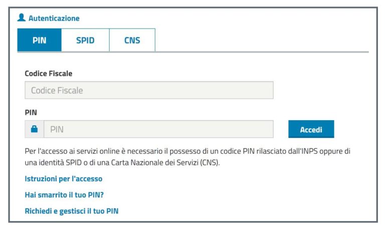 Come visualizzare l'estratto conto INPS