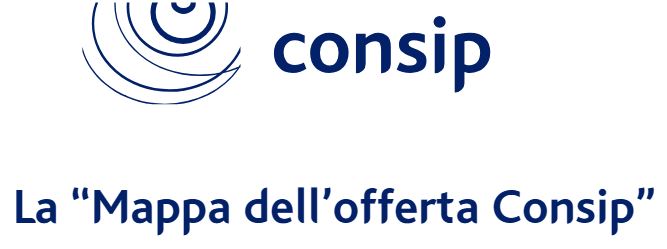 mappa dell'offerta CONSIP